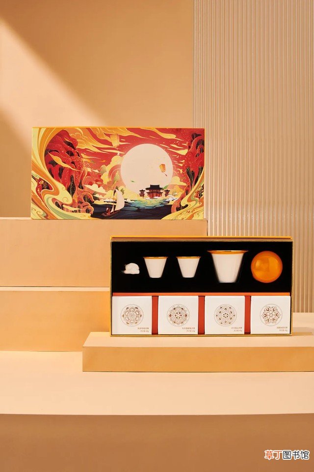 这些中秋月饼礼盒包装设计美翻了 月饼包装盒设计图大全