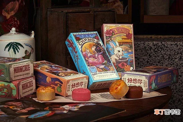 这些中秋月饼礼盒包装设计美翻了 月饼包装盒设计图大全