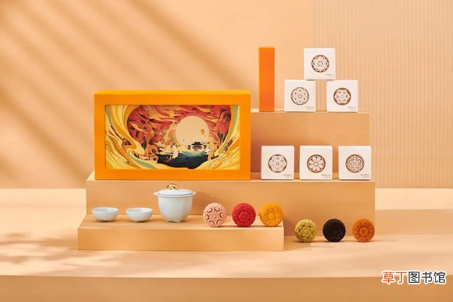 这些中秋月饼礼盒包装设计美翻了 月饼包装盒设计图大全