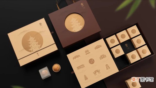 这些中秋月饼礼盒包装设计美翻了 月饼包装盒设计图大全