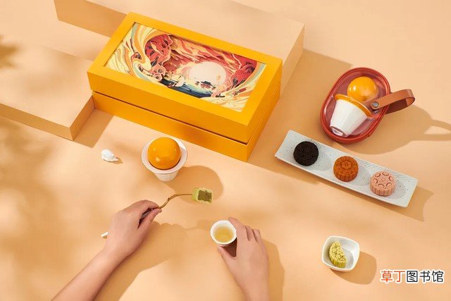 这些中秋月饼礼盒包装设计美翻了 月饼包装盒设计图大全