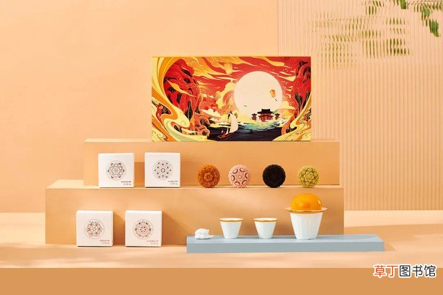 这些中秋月饼礼盒包装设计美翻了 月饼包装盒设计图大全