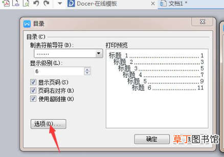 WORD目录中的点点怎么做