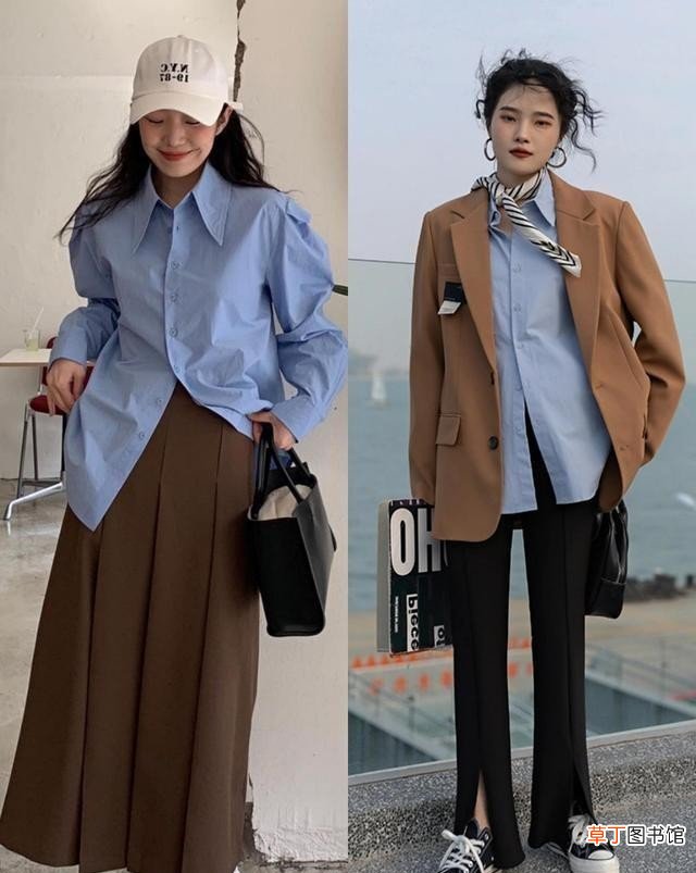 衬衫的4个搭配示范 衬衫想要显时髦怎么搭配