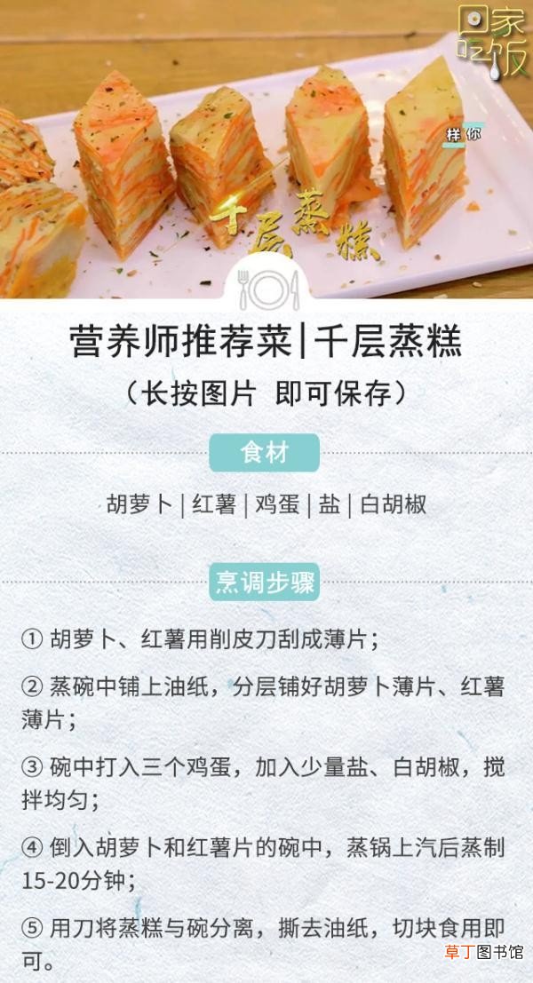 收下这份菜谱一日三餐不用愁 一日三餐健康饮食食谱