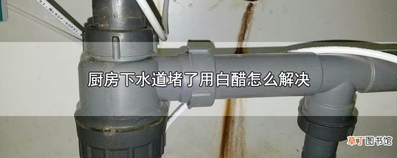 厨房下水道堵了用白醋怎样解决