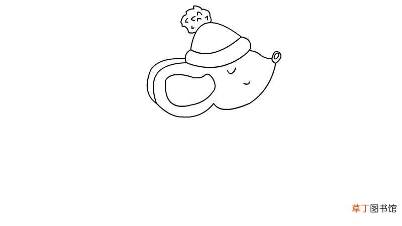 老鼠简笔画