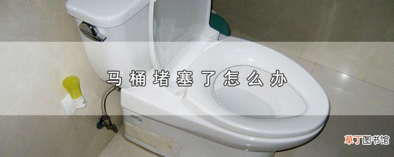 马桶堵塞了怎样办