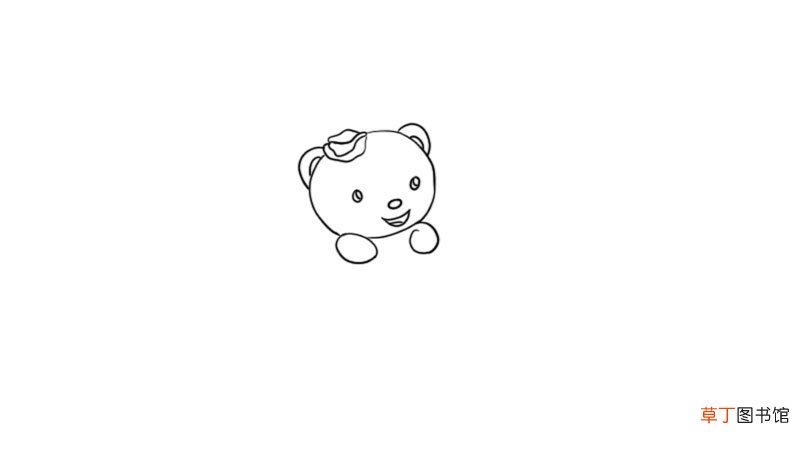 小熊简笔画
