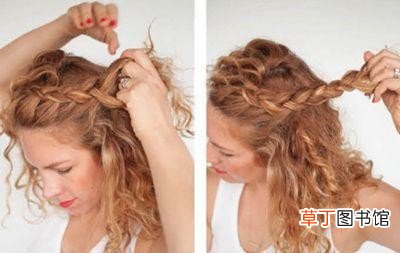2款蓬松无刘海盘发教程 韩式蓬松发型扎法