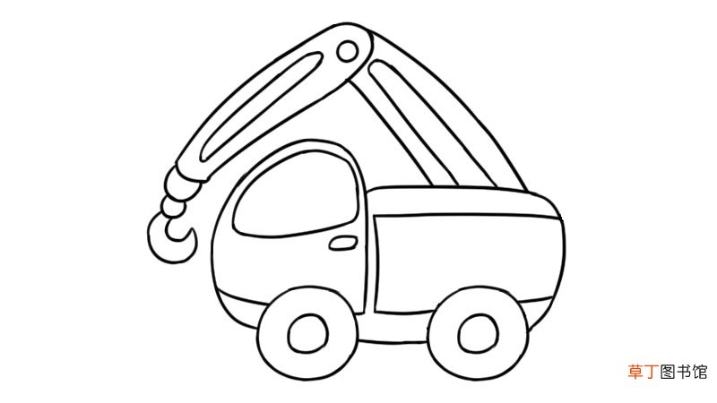 塔吊简笔画