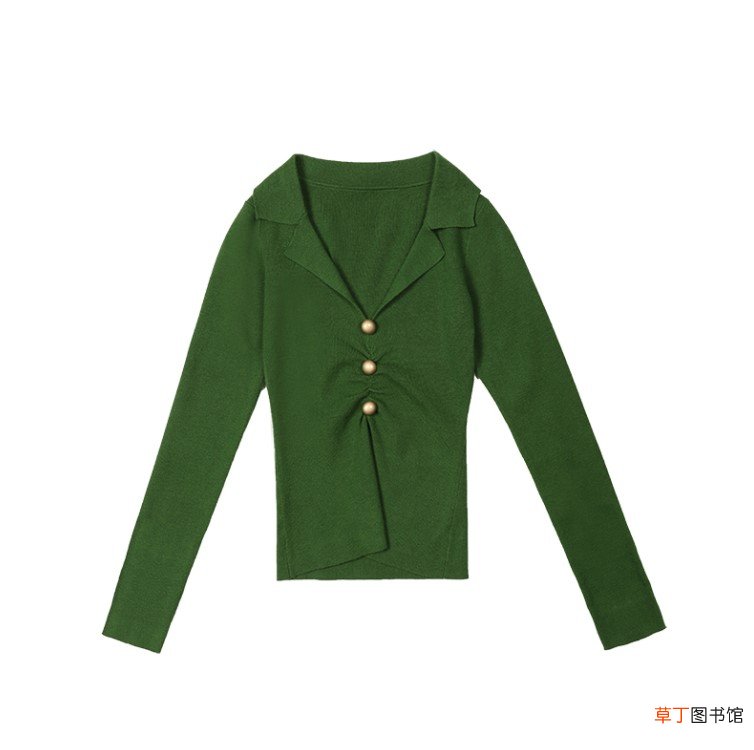 绿色打底衫配什么颜色的外套