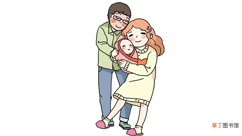 幸福一家人简笔画怎么画幸福一家人简笔画画法