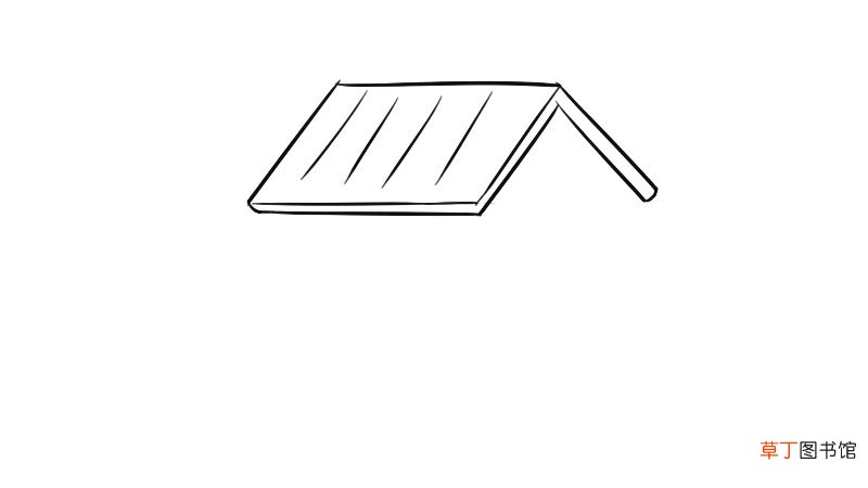 房屋简笔画 木屋简笔画怎么画