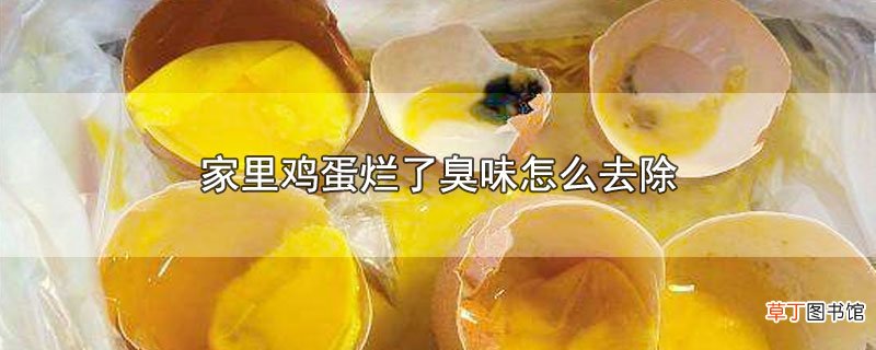家里鸡蛋烂了臭味怎样去除