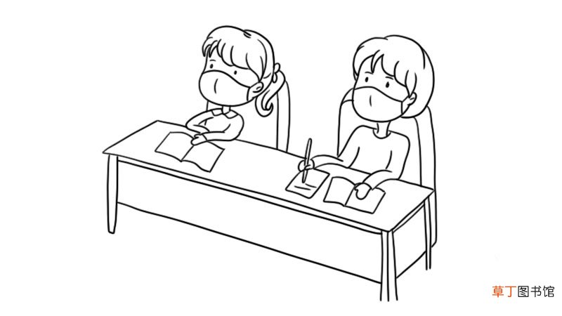 教室简笔画 教室简笔画步骤