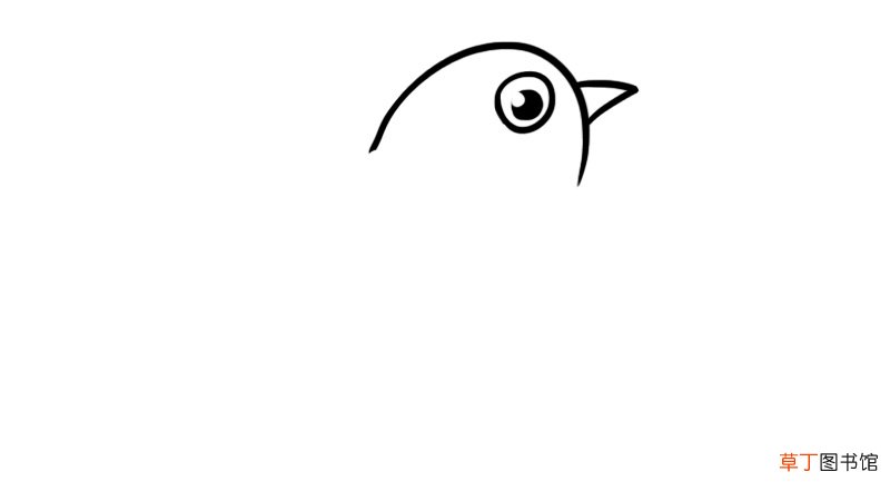 麻雀简笔画