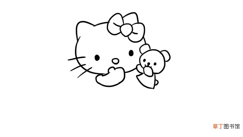Kt猫简笔画