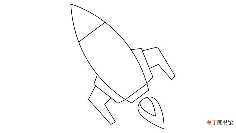 宇宙飞船简笔画 宇宙飞船的画法