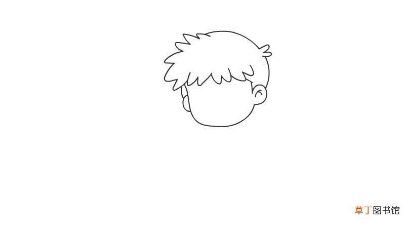 预防肺炎 洗手简笔画