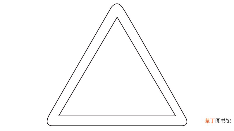 注意行人标志简笔画画法注意行人标志简笔画怎么画