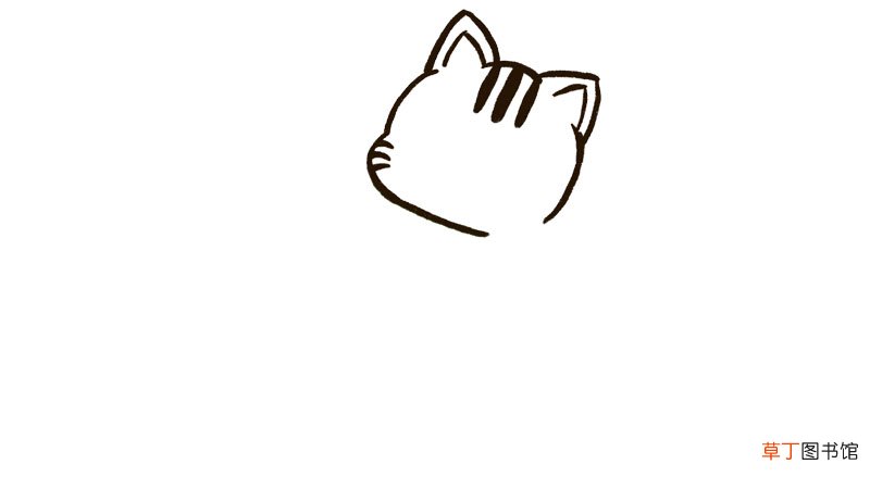 小猫简笔画简单画法