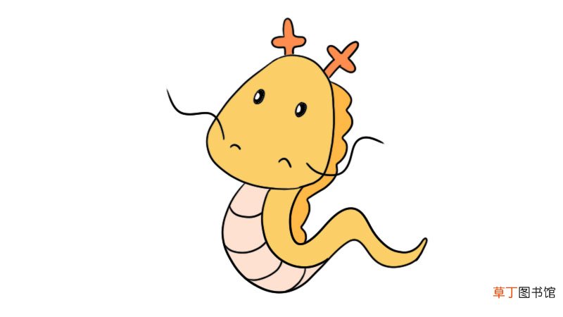 龙简笔画怎么画龙简笔画画法