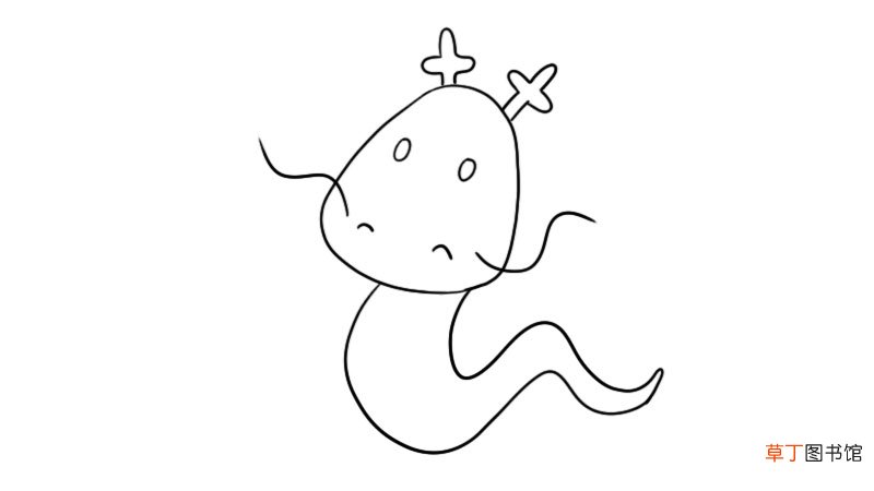 龙简笔画怎么画龙简笔画画法