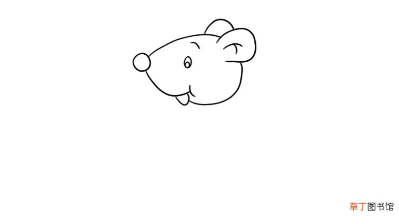 老鼠简笔画步骤老鼠简笔画教程