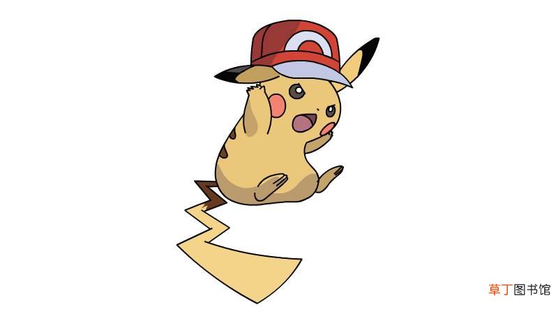 雷丘简笔画