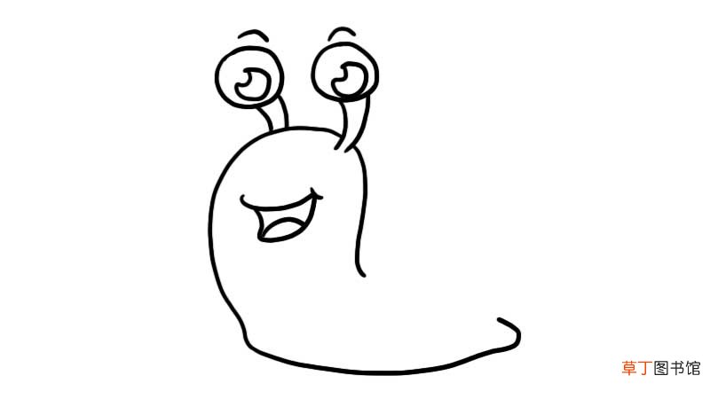 蜗牛简笔画 蜗牛简笔画怎么画