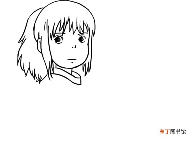 千与千寻简笔画 千与千寻简笔画画法