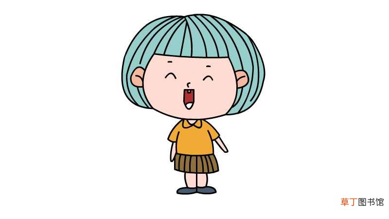 漫画人物简笔画女生 漫画人物简笔画女生怎么画