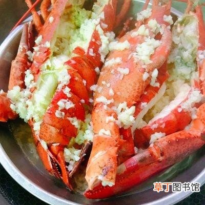 蒜蓉粉丝蒸波士顿龙虾的制作方法 波士顿龙虾最简单的做法