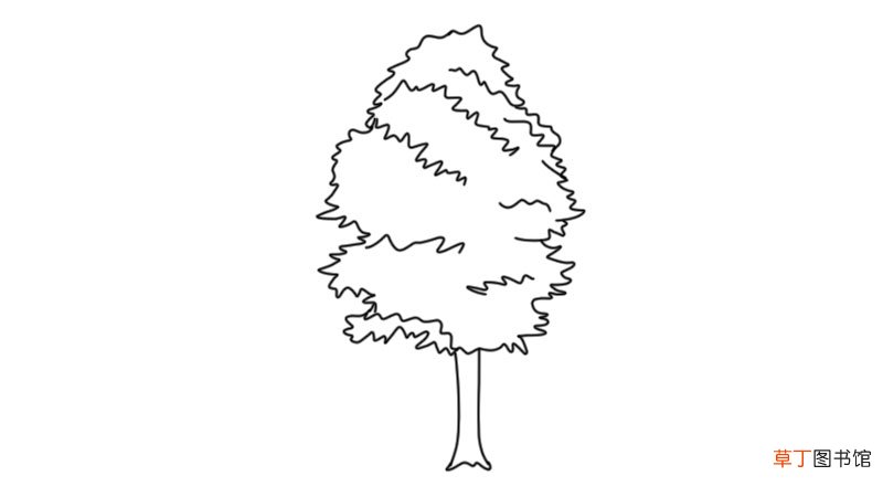 大树简笔画