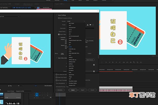 pr导出文件无法播放