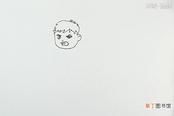 绿巨人简笔画 绿巨人简笔画怎么画