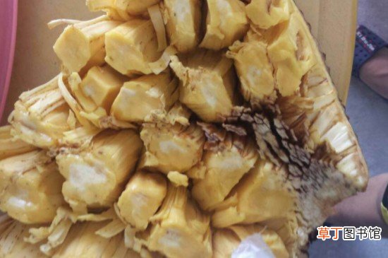 菠萝蜜果肉有褐色斑点