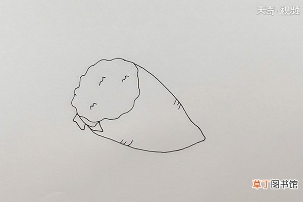 红薯简笔画 红薯简笔画怎么画