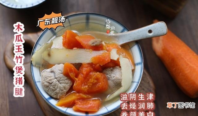 广东常见的水果煲汤清甜好喝 广东木瓜煲汤食谱做法