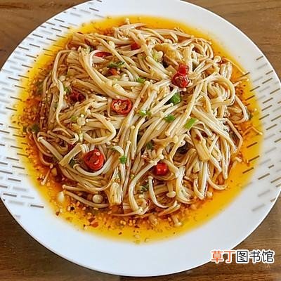 家常菜美味凉拌金针菇做法步骤 金针菇怎么做好吃凉菜