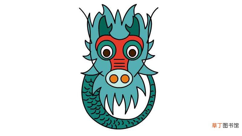 简易龙简笔画画法简易龙简笔画步骤