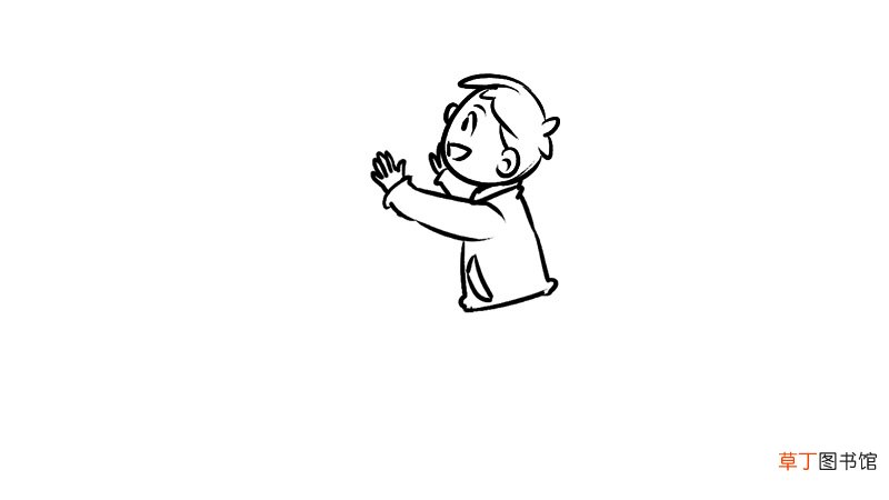 贴对联简笔画