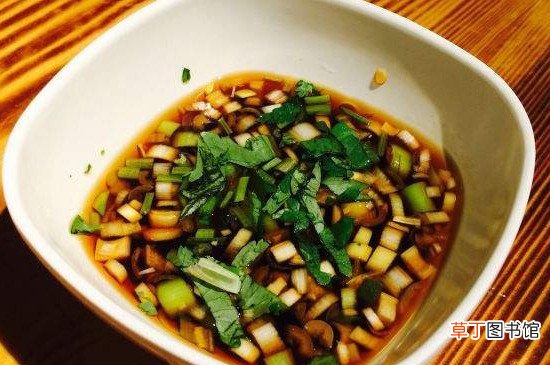 莜面的蘸汁