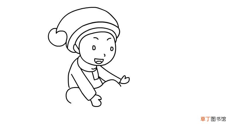 看书简笔画