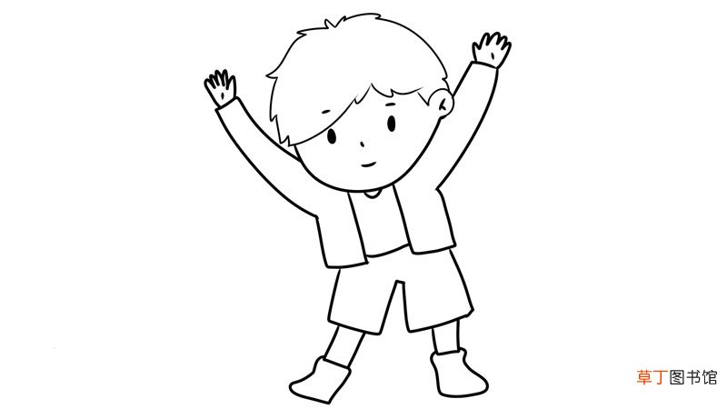 小男孩简笔画 小男孩简笔画怎么画