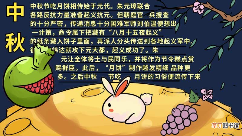 中秋节的手抄报怎么画简单 中秋节的手抄报画法