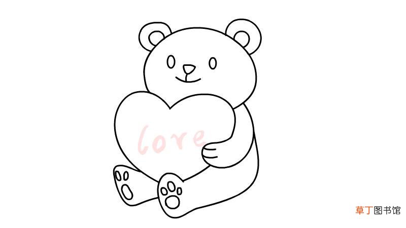 手绘简笔画表白love手绘表白love简笔画