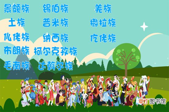 56个民族有哪些