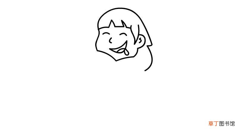 吃鸡简笔画 吃鸡的画法